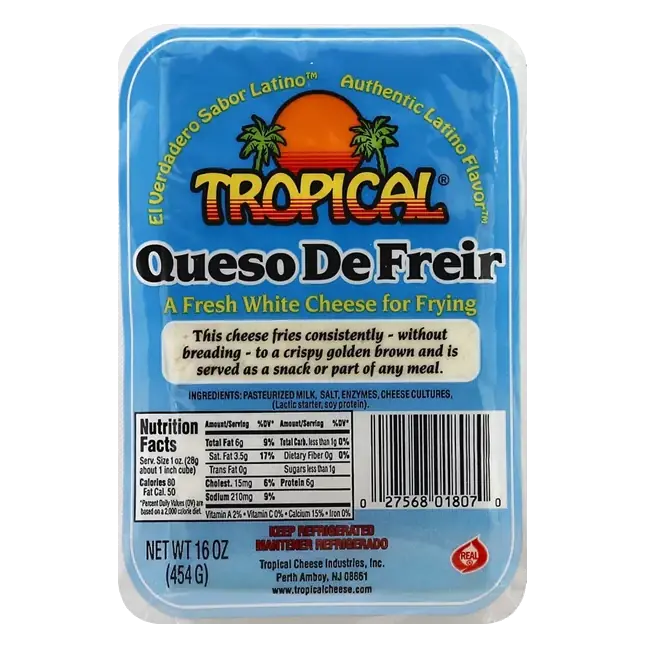 Queso De Freir Fresh White For Frying Cheese
