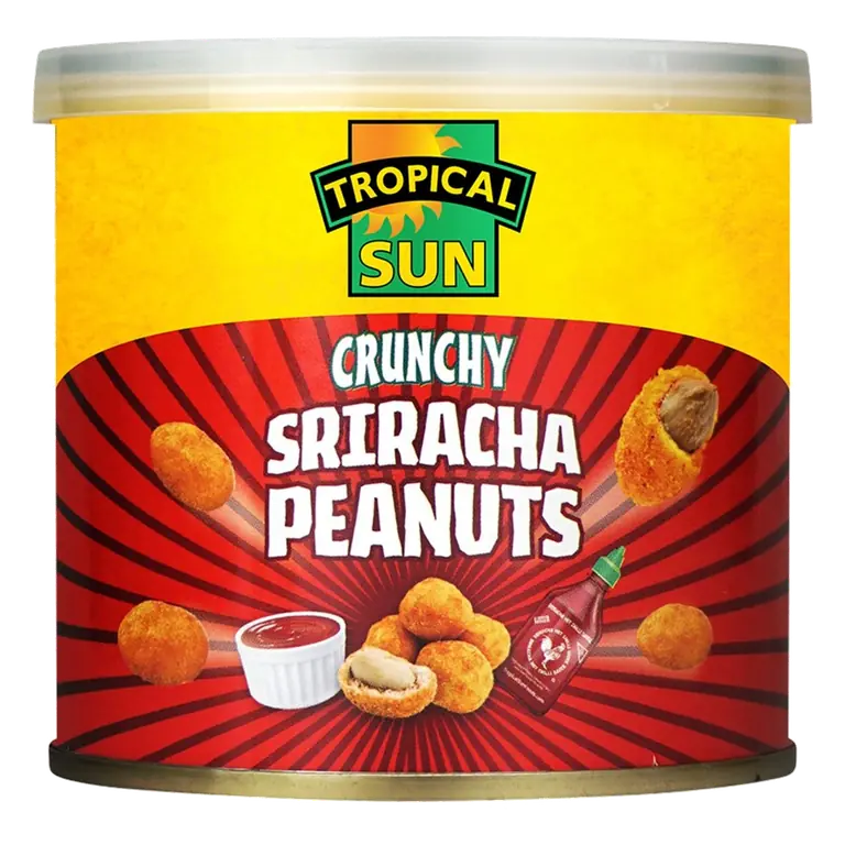 Crunchy Sriracha Peanuts