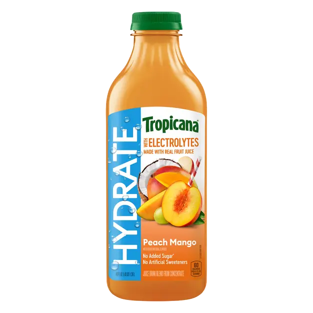 Hydrate Peach Mango with Electrolytes Drink