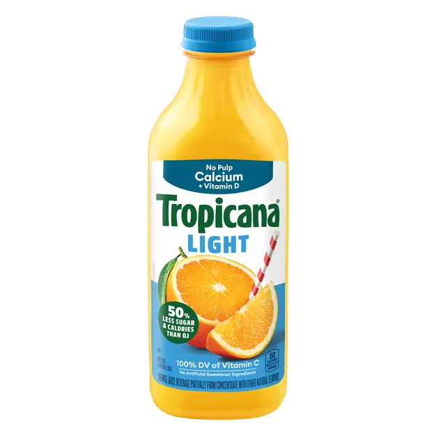 Light No Pulp Calcium + Vitamin D 100% Orange Juice