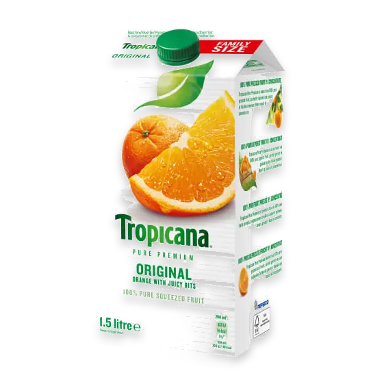 Original With Juicy Bits Apelsinjuice
