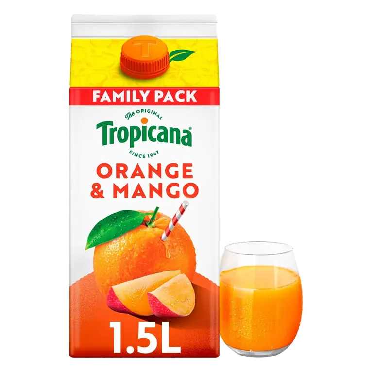 Pure Orange & Mango Fruit Juice 1.5l