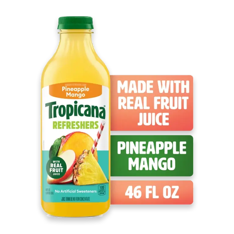 Refreshers Pineapple Mango Juice Drink With Real Fruit Juice