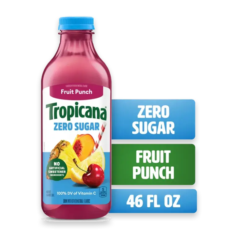 Zero Sugar Fruit Punch Juice Drink