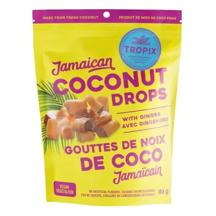 Jamaican Coconut Drops With Ginger 113 g