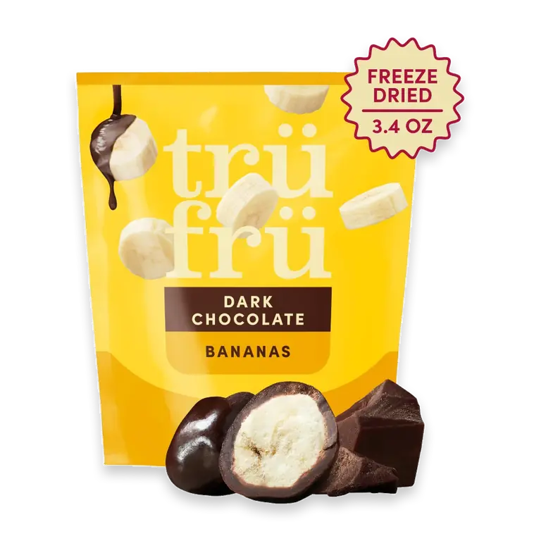 Freeze Dried Bananas in Dark Chocolate