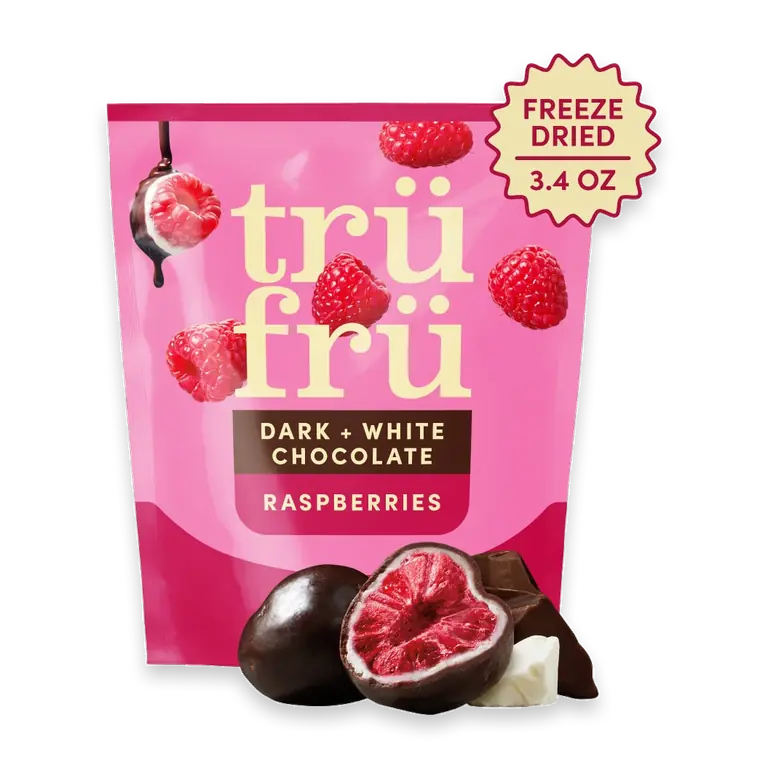 Freeze Dried Raspberries in Dark & White Chocolate