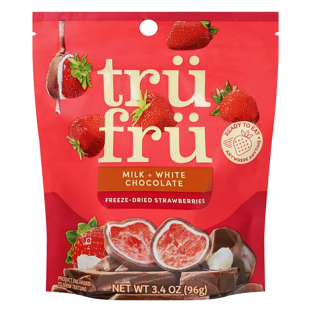 Milk + White Chocolate Freeze-Dried Strawberries