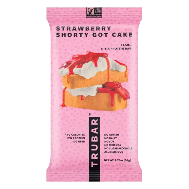 Strawberry Shorty Got Cake Protein Bar
