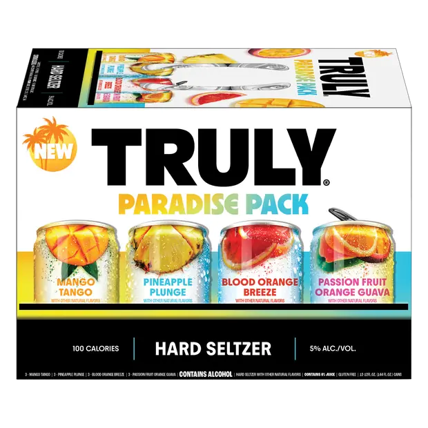 Hard Seltzer Paradise Pack - 12 pk