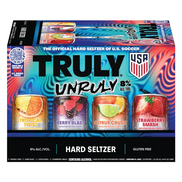 Unruly Hard Seltzer Variety Pack - 12 pk