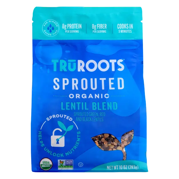 Sprouted Organic Lentil Blend