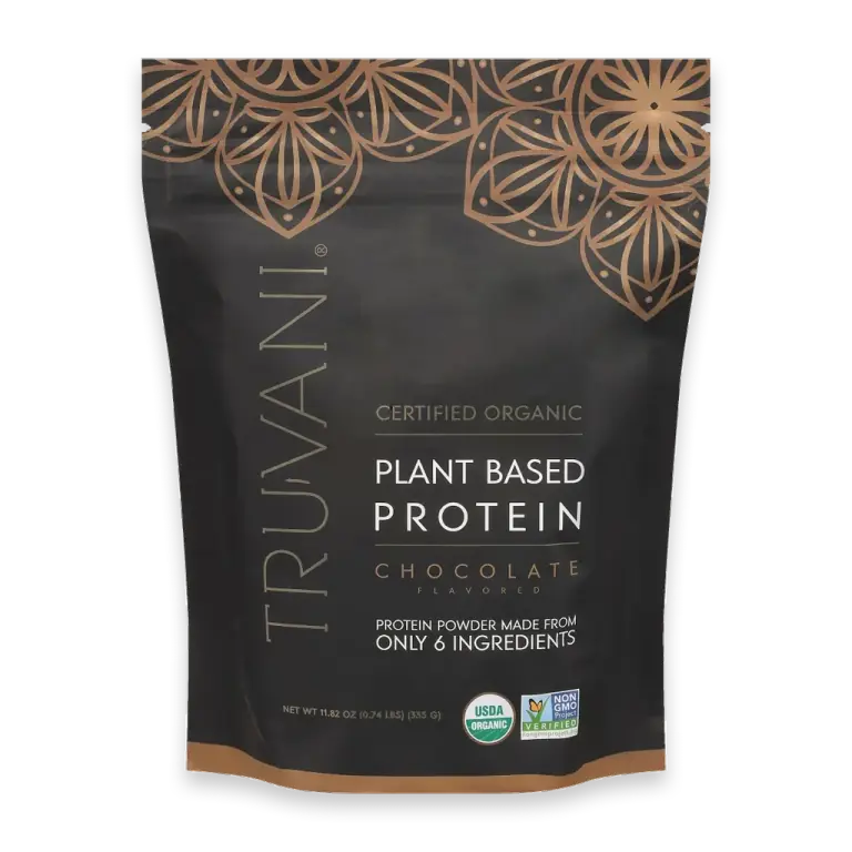 Certified Organic Plant Based Chocolate Protein Powder