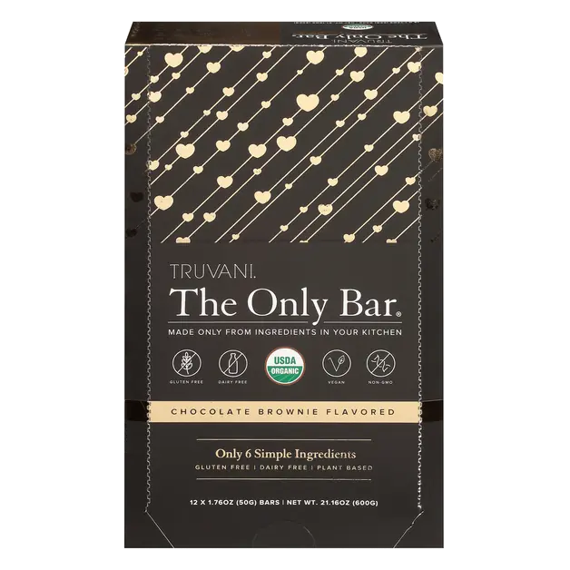 The Only Bars Organic Chocolate Brownie Snack - 12 ct