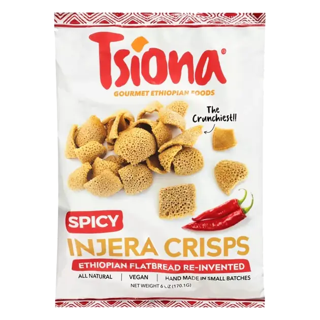 Spicy Injera Crisps