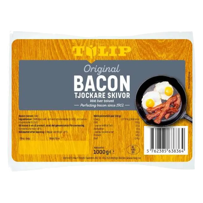 Bacon Tjocka Skivor