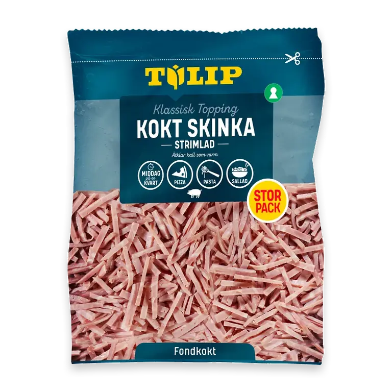 Skinka Strimlad Kokt 450g