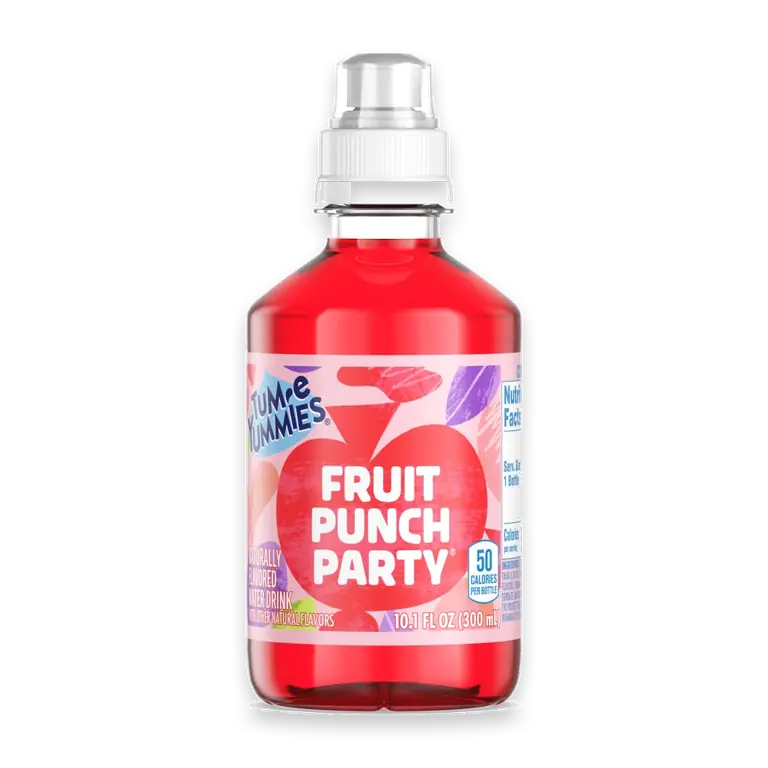 Fruit Punch Party Flavored Water Drink Bottle