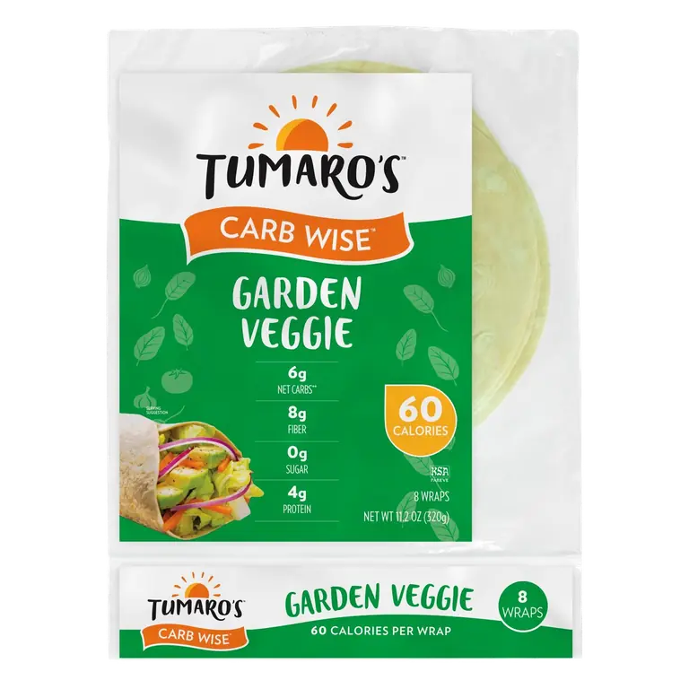 Garden Veggie Wraps