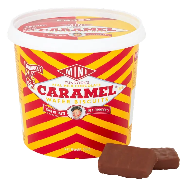Caramel Mini Wafers