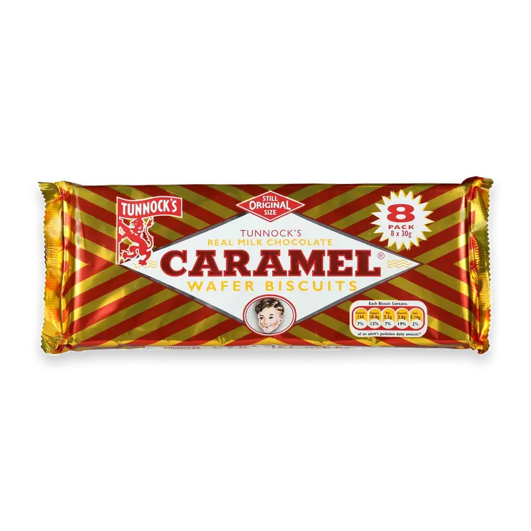 Snacks Caramel Wafer