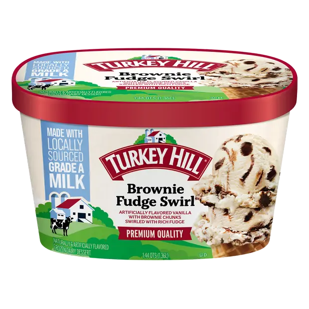 Brownie Fudge Swirl Frozen Dairy Dessert