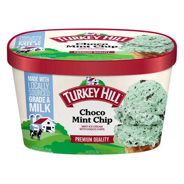 Choco Mint Chip Ice Cream