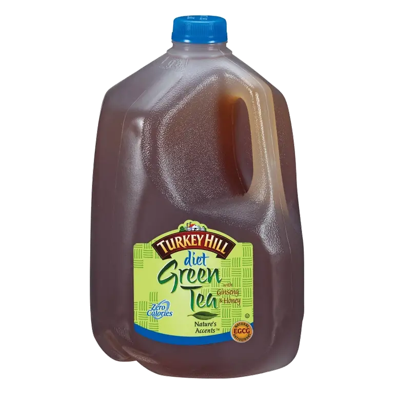 Turkey Hill Diet Green Tea with Ginseng & Honey, 128 fl oz