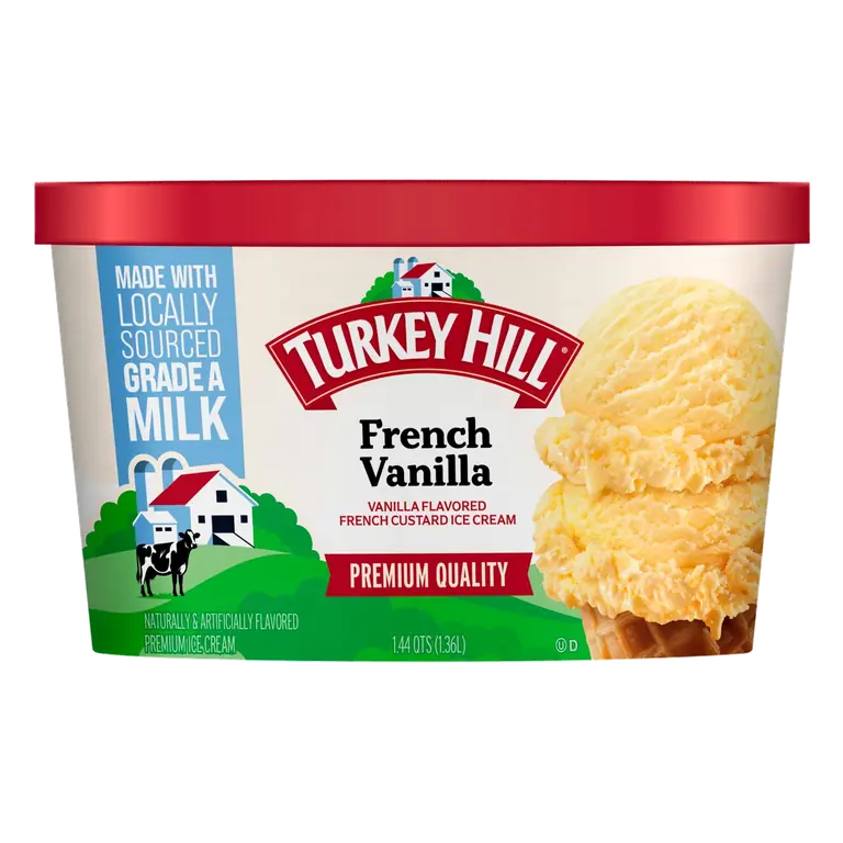 French Vanilla Premium Ice Cream, French Vanilla; Custard