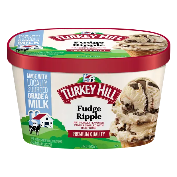 Fudge Ripple Vanilla Ice Cream