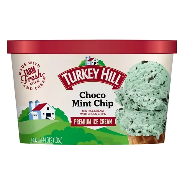 Ice Cream, Choco Mint Chip, Premium