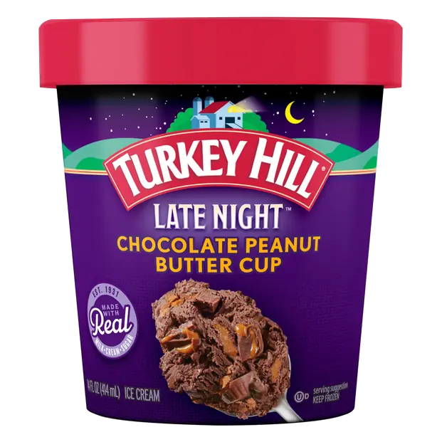 Late Night Chocolate Peanut Butter Cup Ice Cream
