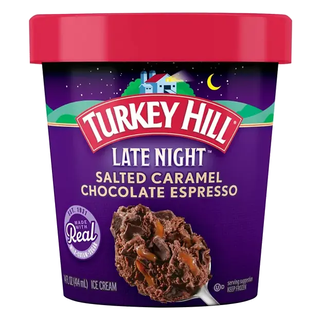Late Night Ice Cream, Salted Caramel Chocolate Espresso