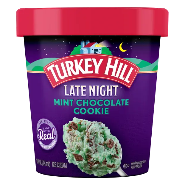 Late Night Mint Chocolate Cookie Ice Cream