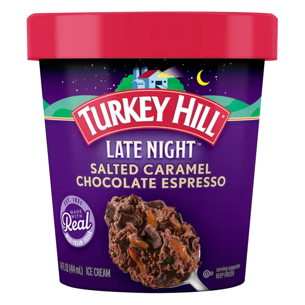 Late Night Salted Caramel Chocolate Espresso Ice Cream