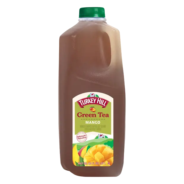 Mango Flavored Green Iced Tea Refrigerated