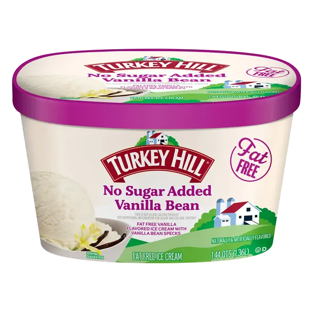 No Sugar Added Fat Free Vanilla Bean Ice Cream