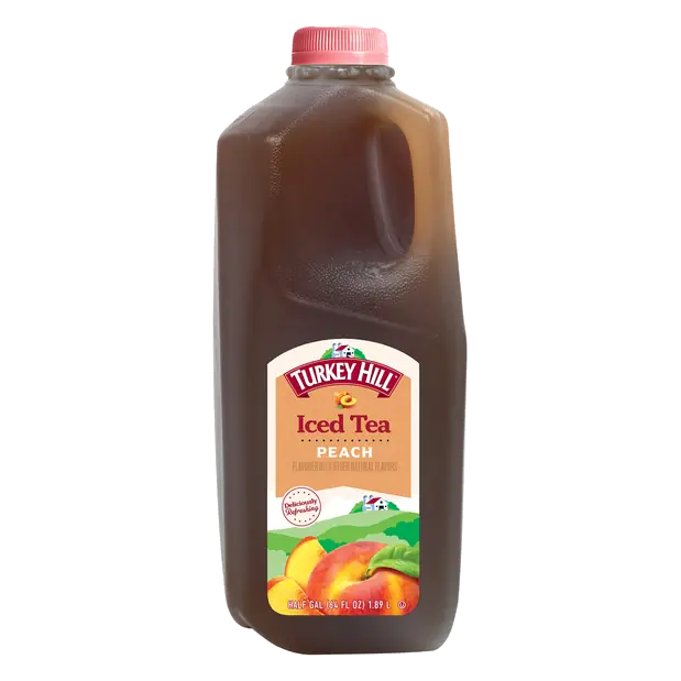 Peach Flavored Iced Tea Refrigerated