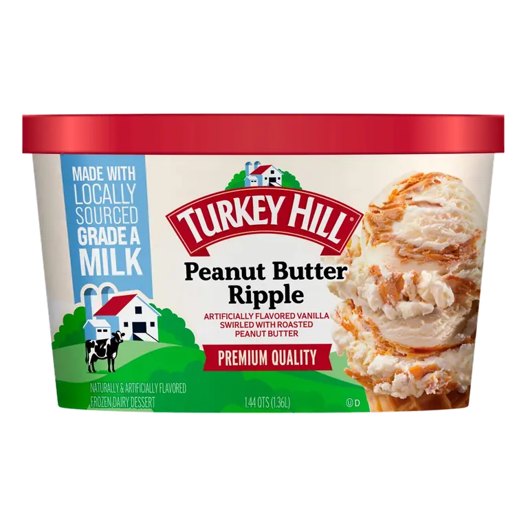 Peanut Butter Ripple Frozen Dairy Dessert