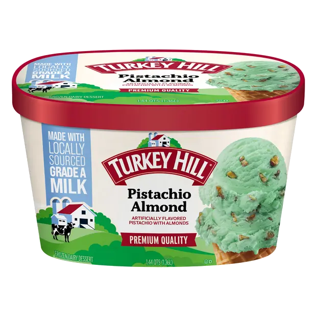 Pistachio Almond Frozen Dairy Dessert