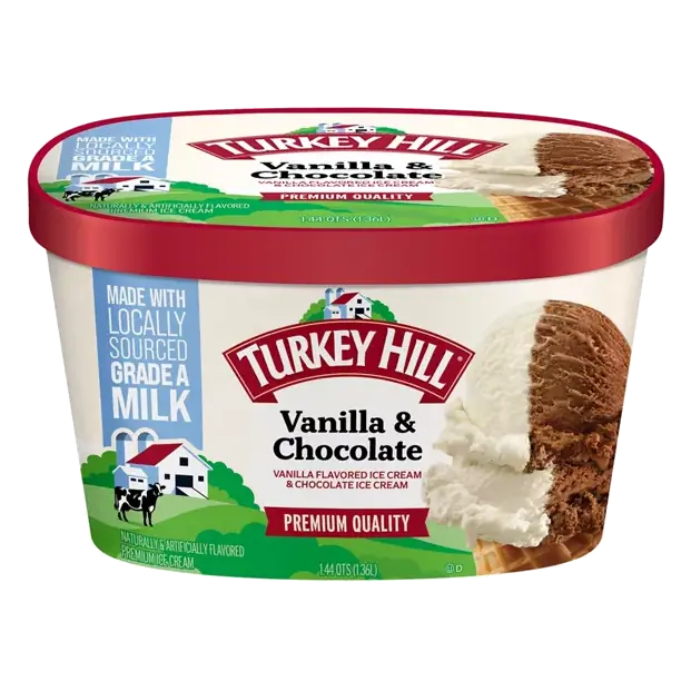 Premium Vanilla & Chocolate Ice Cream