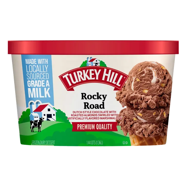 Rocky Road Frozen Dairy Dessert