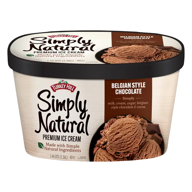 Simply Natural Belgian Style Chocolate Ice Cream