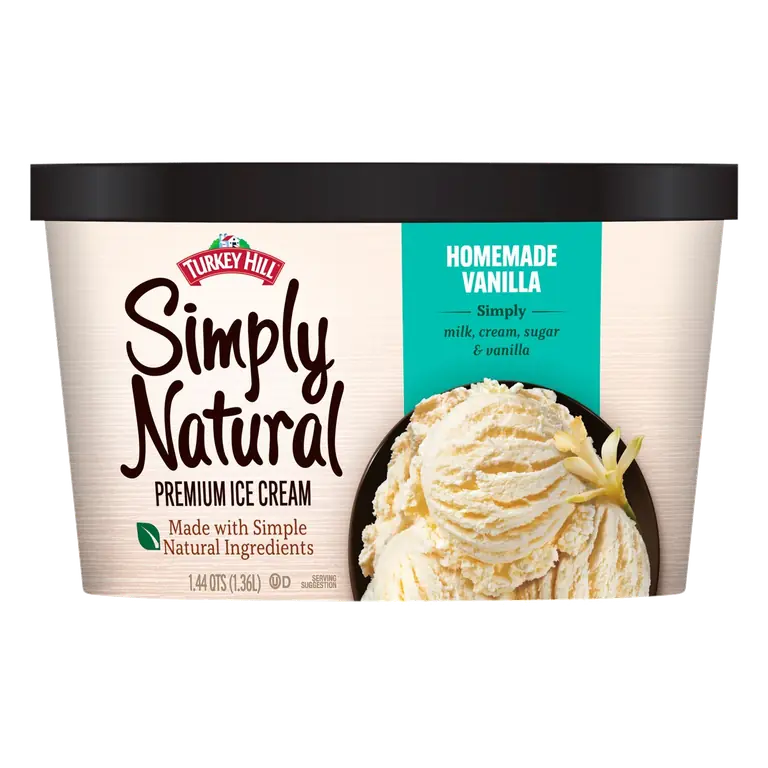 Simply Natural Homemade Vanilla Premium Ice Cream