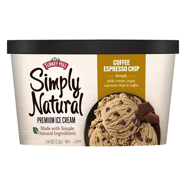 Simply Natural Premium Coffee Espresso Chip Ice Cream