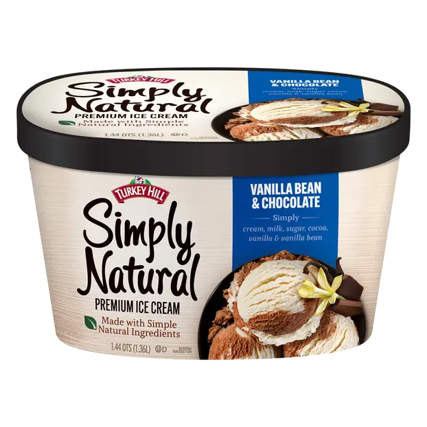 Simply Natural Vanilla Bean & Chocolate Ice Cream