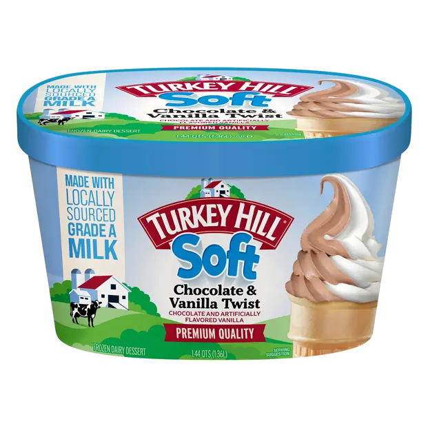 Soft Chocolate & Vanilla Twist Frozen Dairy Dessert