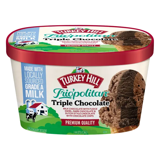 Trio'politan Triple Chocolate Ice Cream