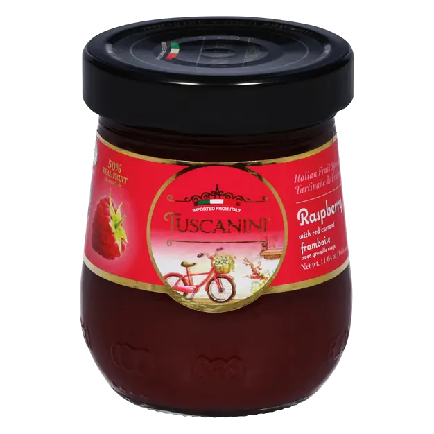 Imported Raspberry with Red Currant Italian Fruit Spread