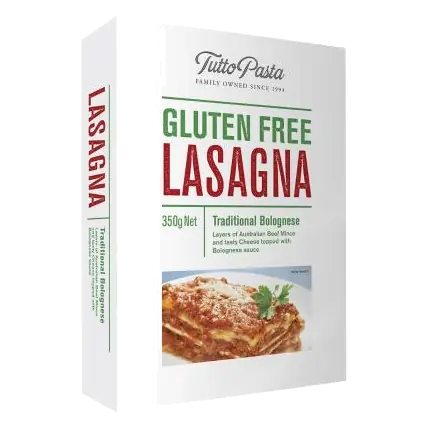 Gluten Free Lasagna Bolognese